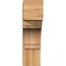 Ekena Millwork Merced Block Rough Sawn Bracket, Western Red Cedar, 4"W x 14"D x 14"H BKT04X14X14MRC05RWR - alternate 3